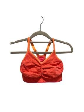 Old Navy active orange sports bra, women’s size M